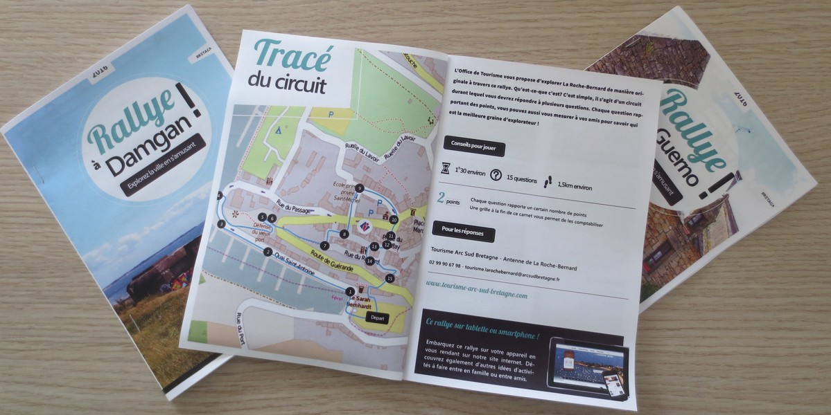 Rallyes découvertes sur notre territoire dans le Morbihan
