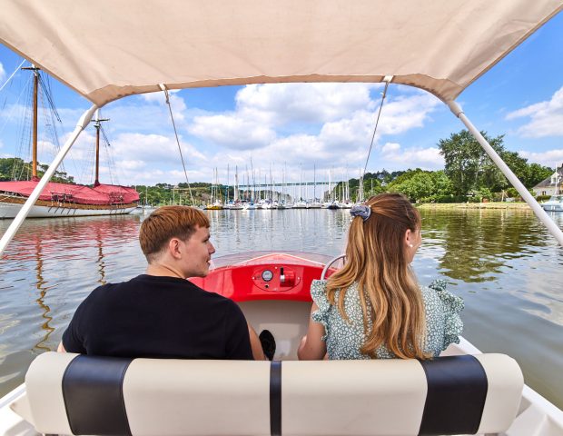 Location bateau électrique écol’eau La Roche Bernard Morbihan