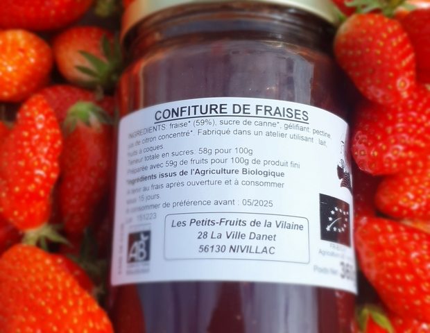 Les petits fruits de la Vilaine – Nivillac – Morbihan