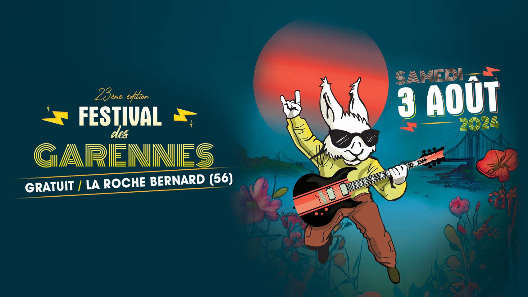 Festival des Garennes Le 3 août 2024
