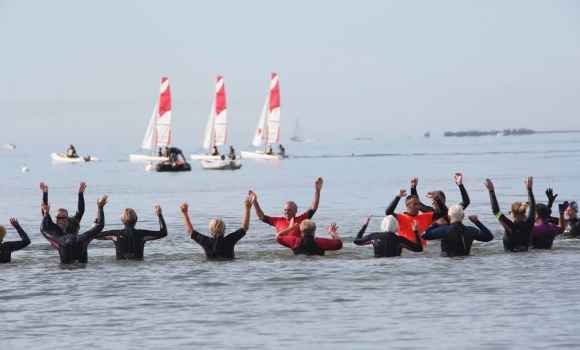 Marche aquatique dans le Morbihan