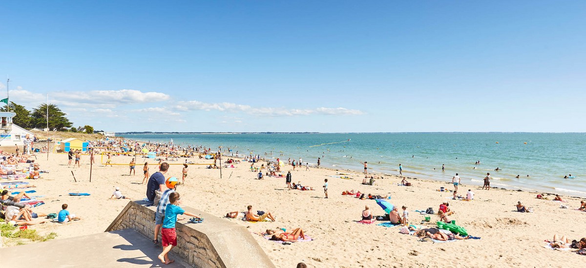 Grande plage de Damgan