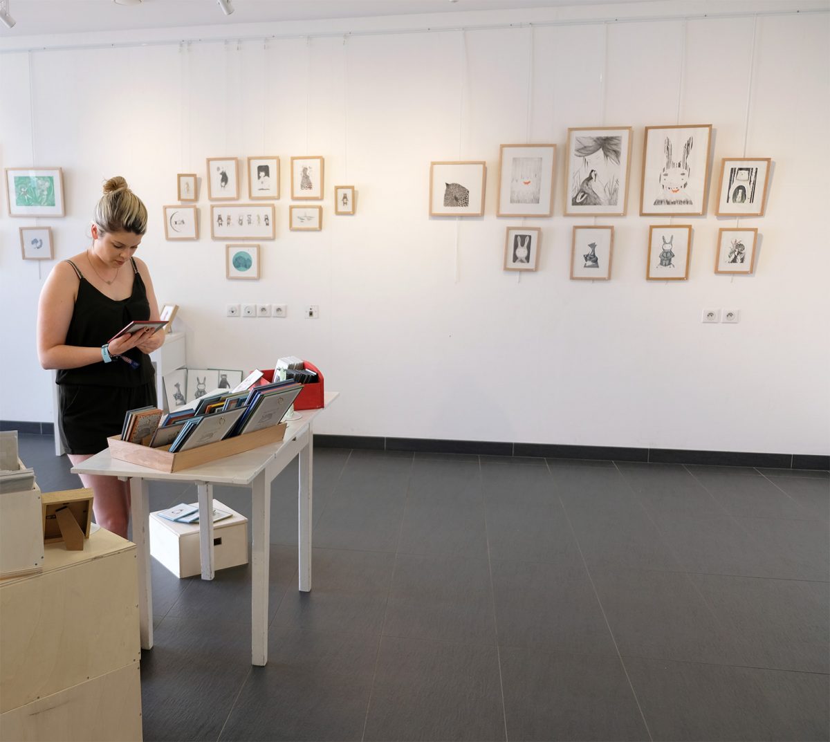 Salle d'exposition Damgan Morbihan 1