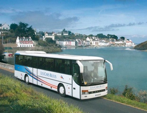 Les Cars Bleus Le Palais Morbihan