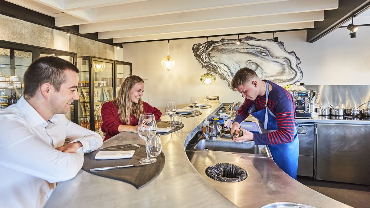 Bar à coquillages Domaine Rochevilaine Billiers Morbihan