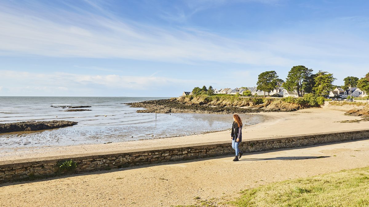 Plage des barges Billiers Morbihan