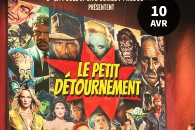 Impro et cinéma : « Le petit détournement », Cie la poule