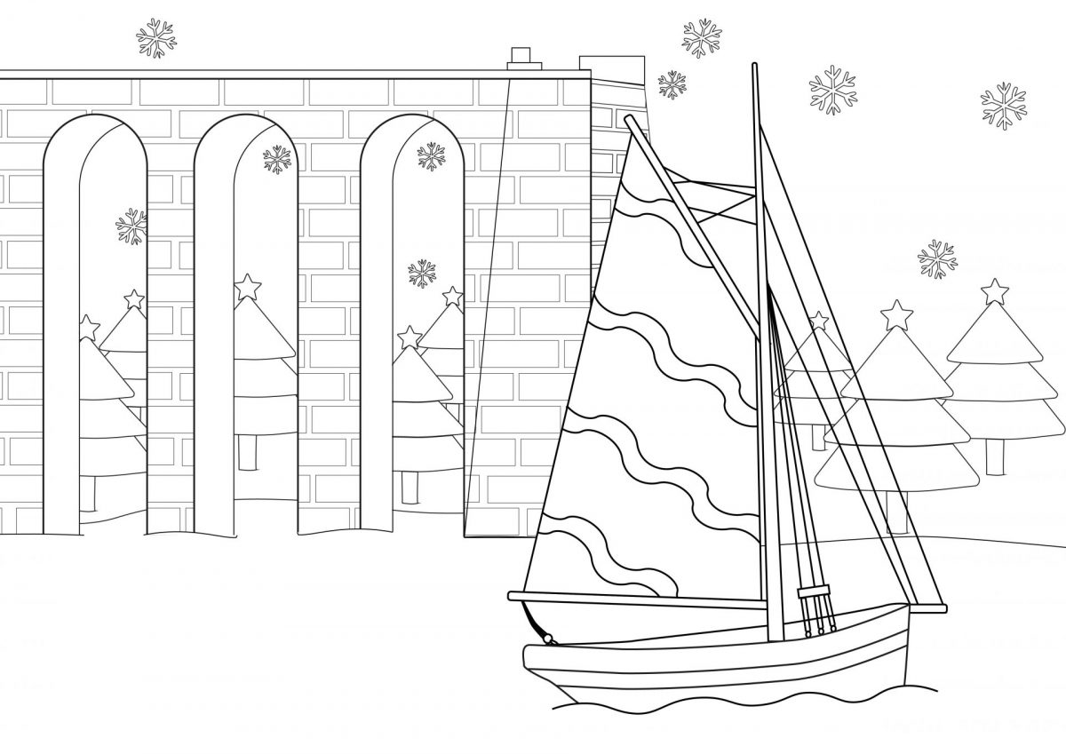 Coloriage La Roche Bernard Morbihan