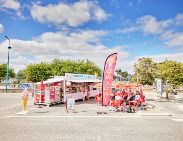 Fast Food de la plage Damgan Morbihan