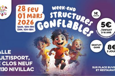 Week-end structures gonflables