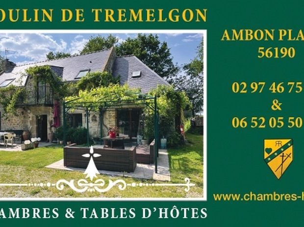 Le Moulin de Tremelgon-Ambon-Morbihan