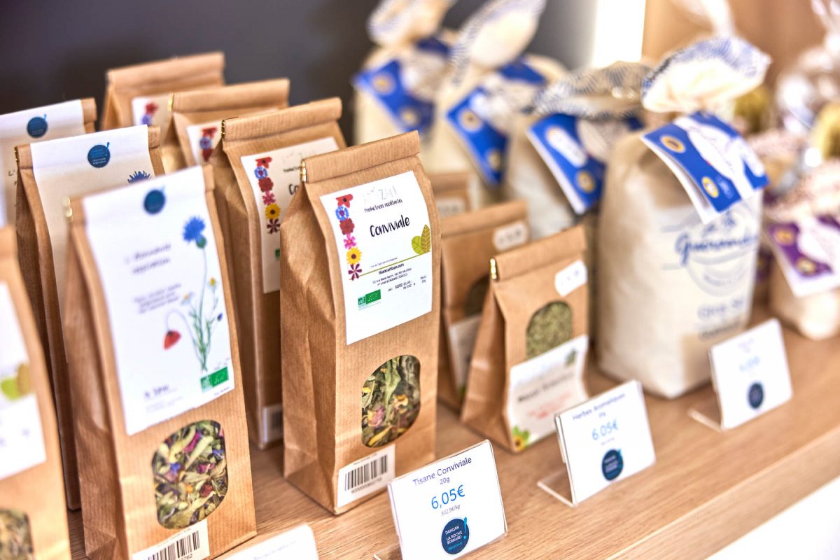 Produits locaux bretons boutiques Damgan, La Roche-Bernard, Muzillac