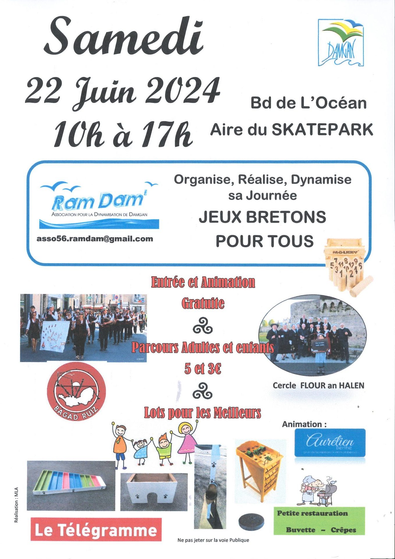 Jeux bretons pour tous Le 22 juin 2024