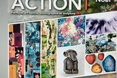Salon d’art en action