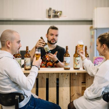 Visite de la brasserie-Casse-Grain